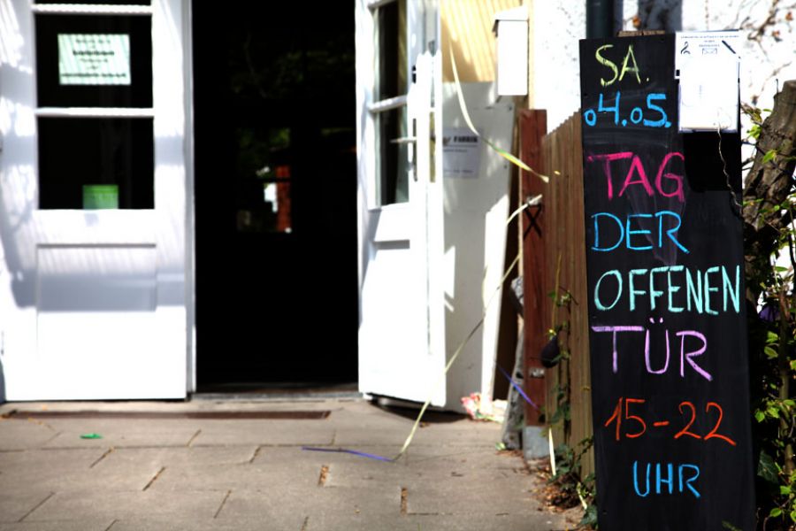 eingang der Klangfabrik